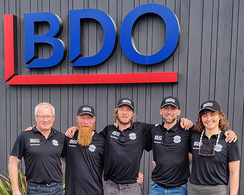 NZ Godzone Outward Bound team