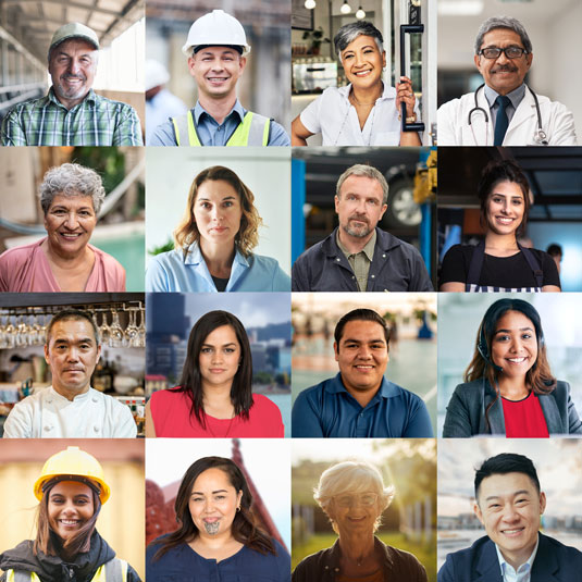 new zealand people from different industry sectors